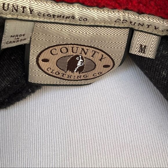 90’s Style County Clothing Co Fleece Western Style Vest M NWT - Picture 6 of 8